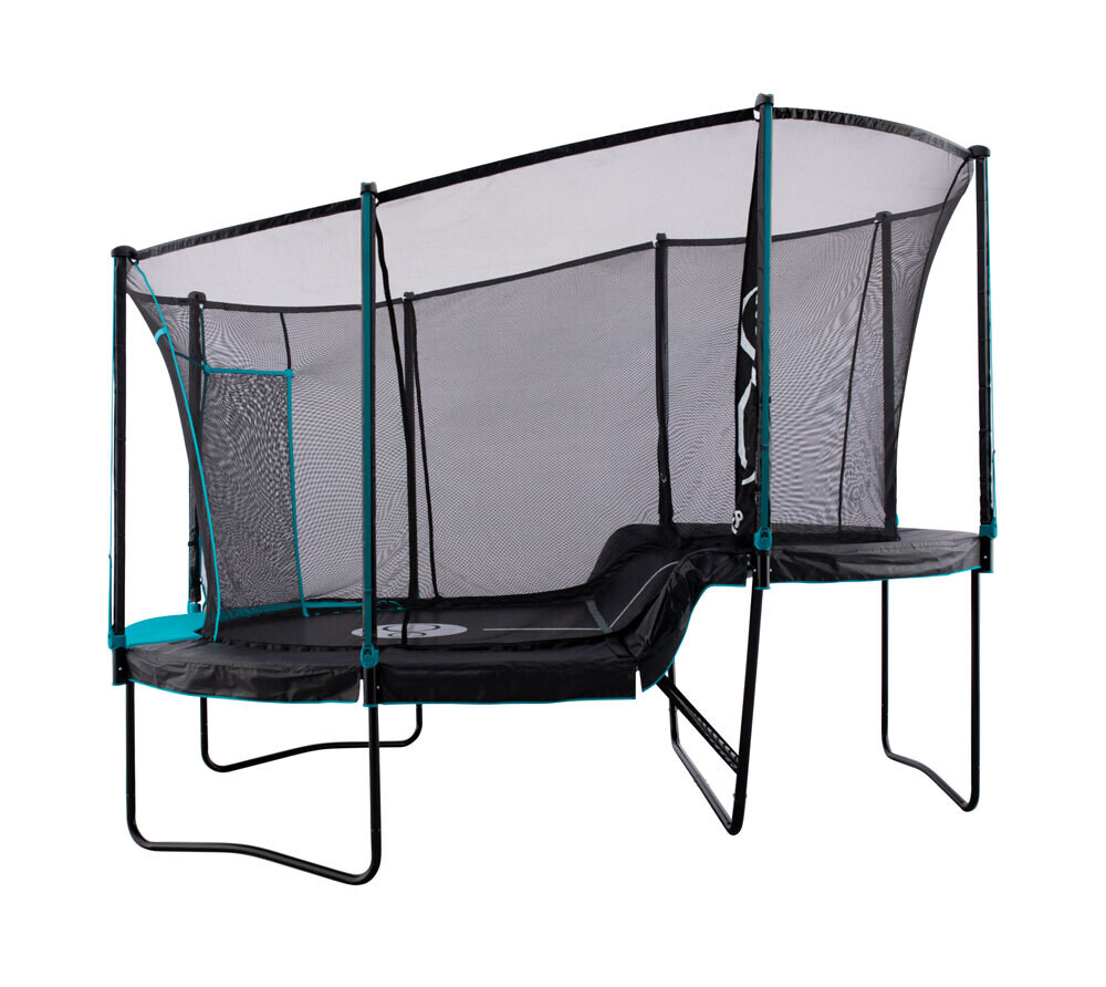 Trampolin Infinity z vključno z varnostno mrežo - 447 x 292 x 320 cm