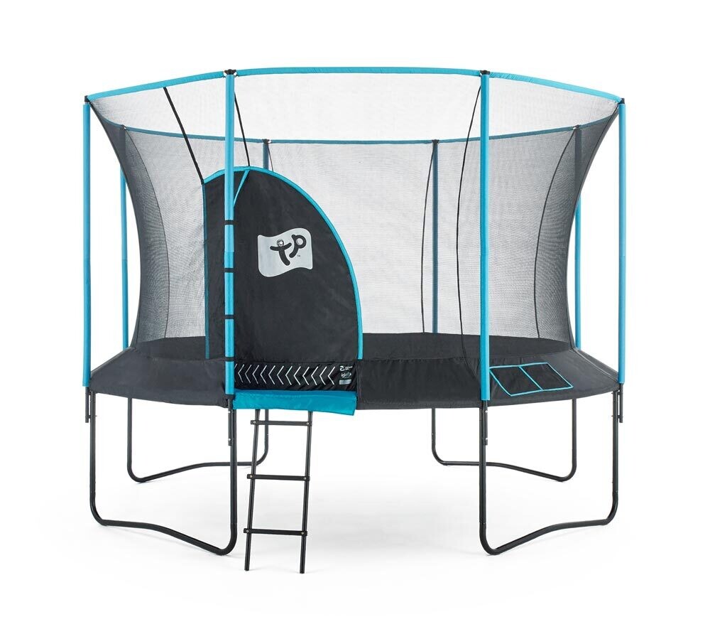 Trampolin Genius z varnostno mrežo - 366 x 366 x 269 cm