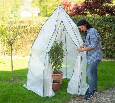 Rastlinjak/šotor za prezimovanje - 160 x 160 x 183 cm