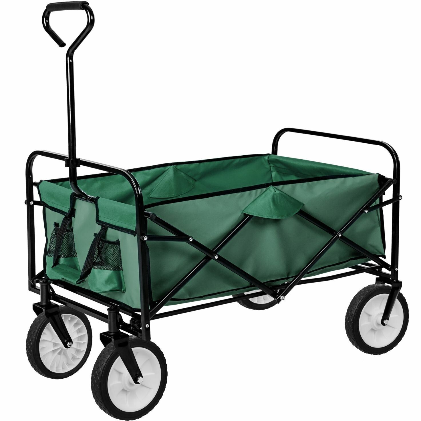 Zložljiv transportni voziček - do 80 kg – ZELEN, MODER, SIV