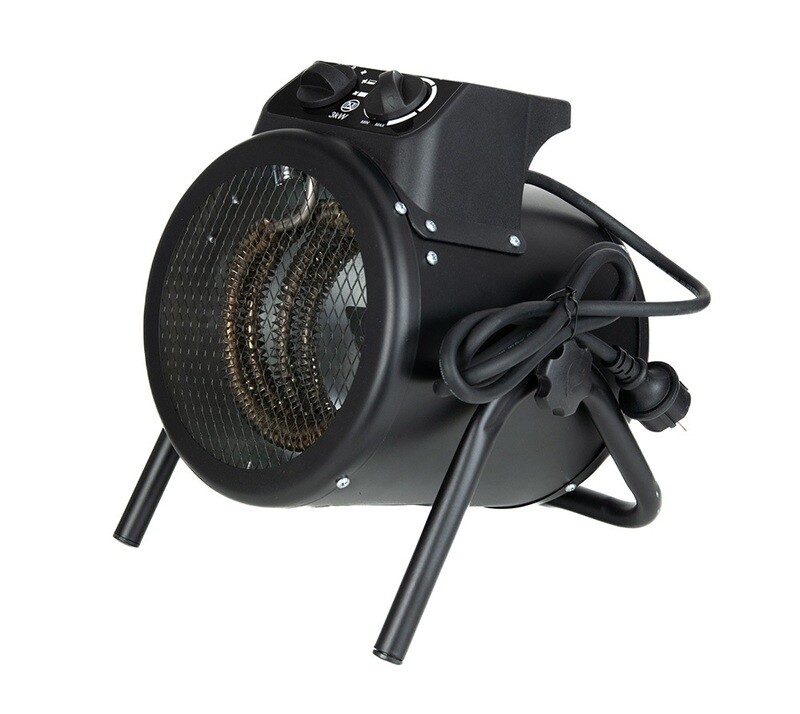 Ventilatorski grelec Ikarus 3000 W - 25 x 29 x 33 cm - ogrevalna površina 60 m³