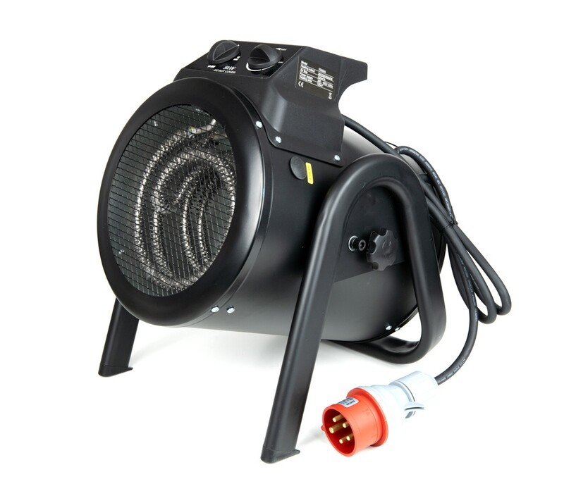 Ventilatorski grelec Ikarus 5000 W - 36 x 32 x 45 cm - ogrevalna površina 100 m³