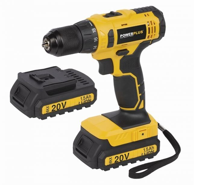 Akumulatorski vrtalnik POWX00435, 20V
