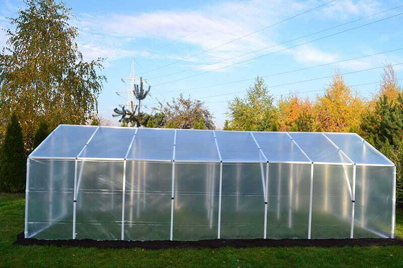 Rastlinjak EU PVC HIŠKA - širina 2,83 m - več dolžin