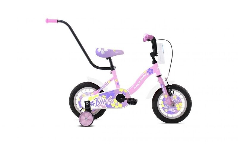 Otroško kolo BMX 12&quot; VIOLA - vijolično-roza