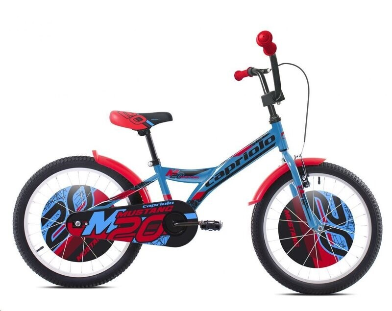 Otroško kolo MUSTANG BMX 20&quot; - modro-rdeč