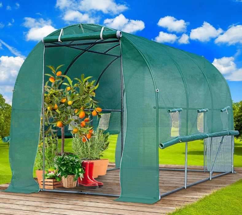 Folija rastlinjak – S STRANSKIM ODPIRANJEM - 2x3m