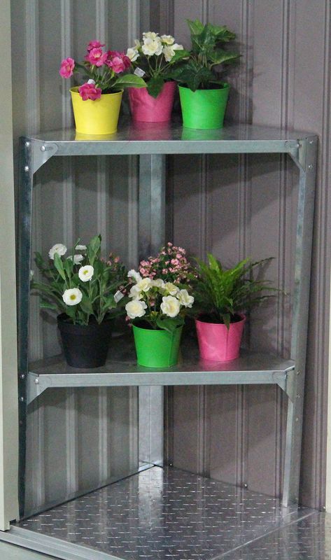 Kotni regal 42 x 42 cm za vrtne ute G21