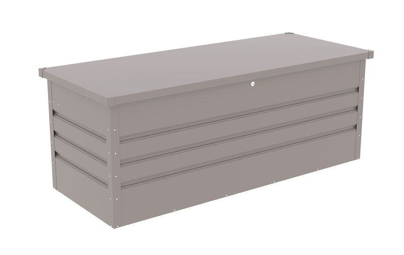 Zaboj za shranjevanje 560 L - 165 x 69 x 62 cm - SIVA