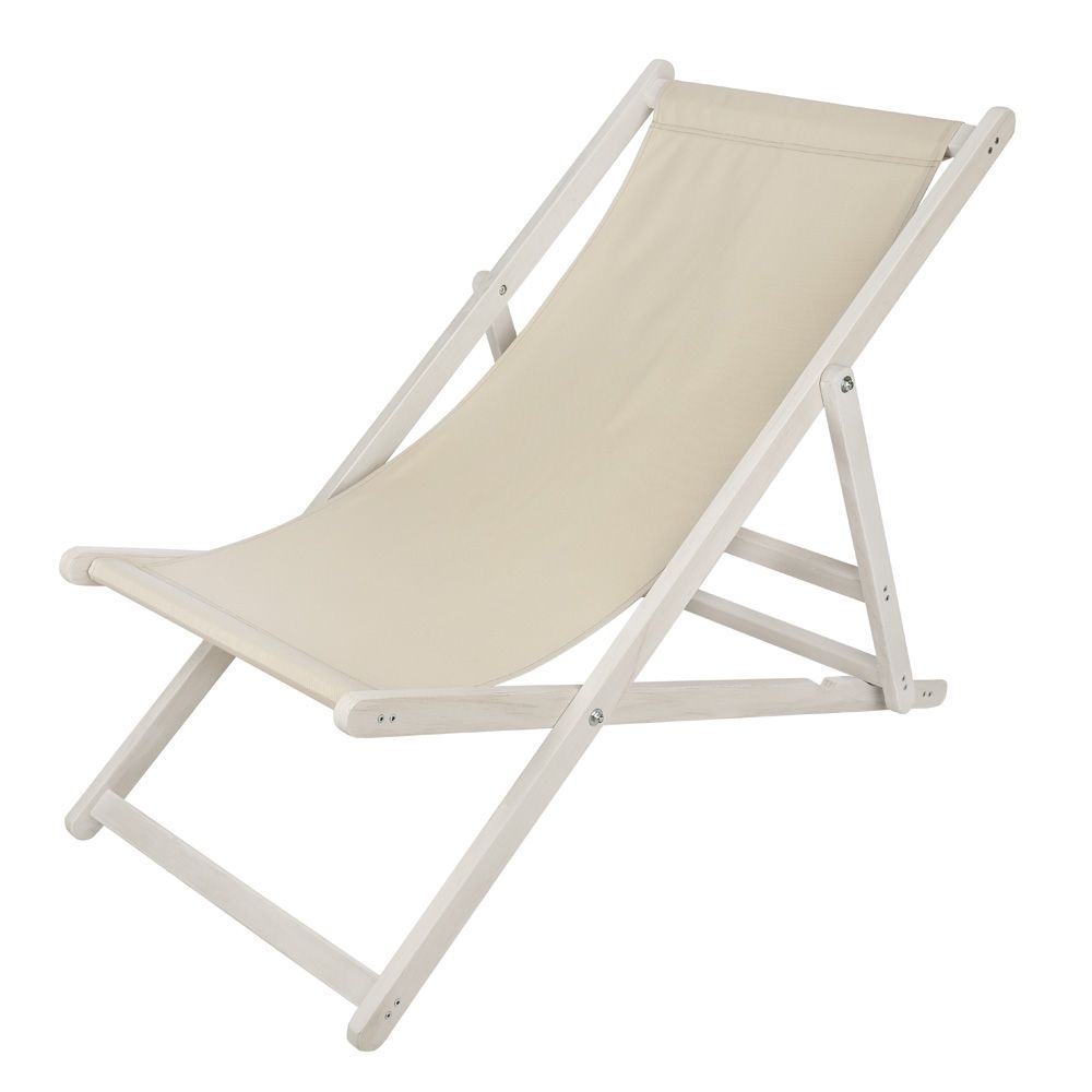Ležalnik za plažo - bež