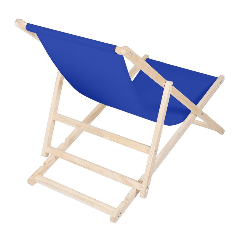 Ležalnik za plažo - moder