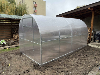Rastlinjak APOLON širine 2,4m - 4mm/6mm PC - Z DOSTAVO