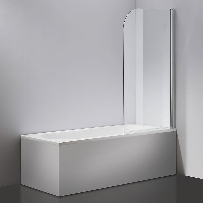 Steklena stena za kad 138,6 x 83,9 cm