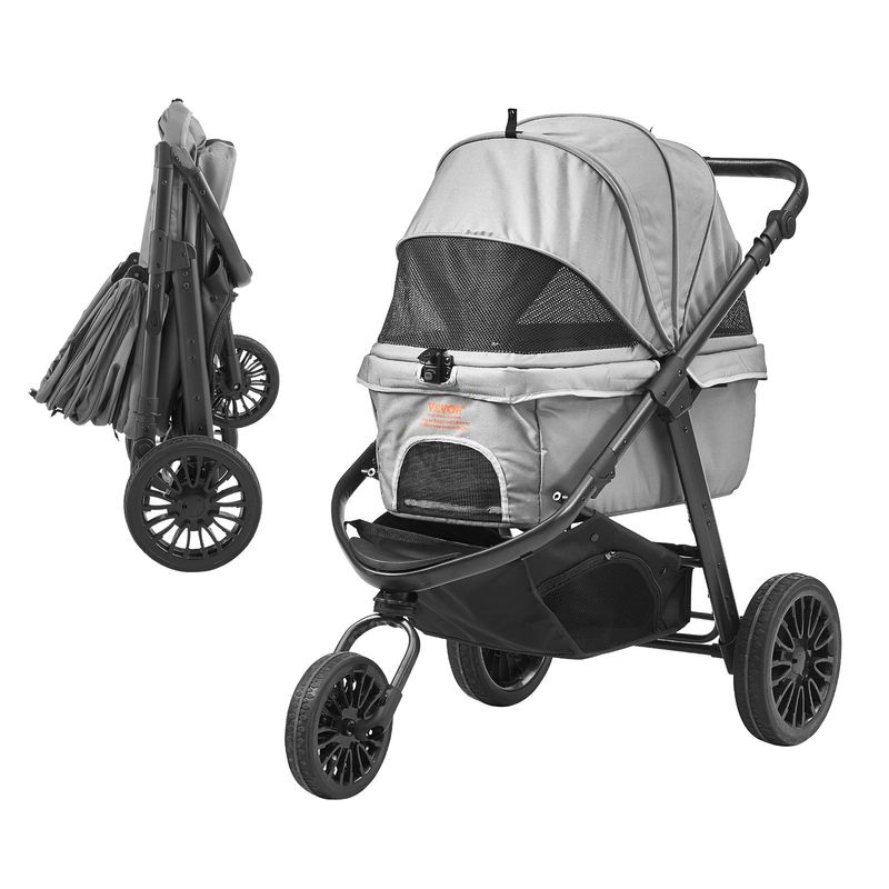 Voziček za pse - nosilnost 34 kg