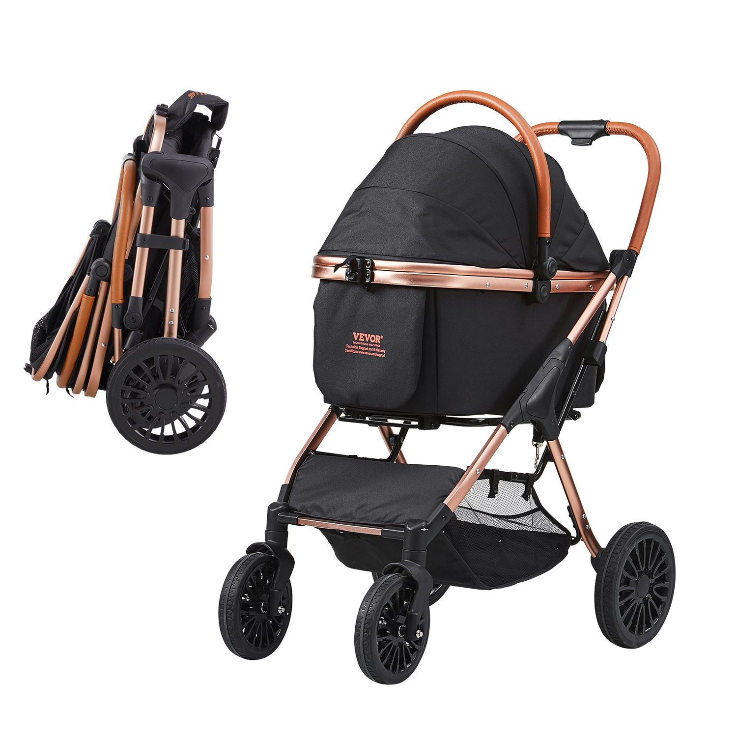 Voziček za pse - nosilnost 30 kg