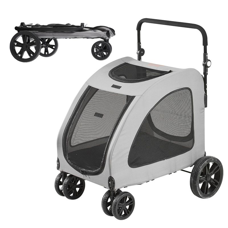 Voziček za pse - nosilnost 73 kg