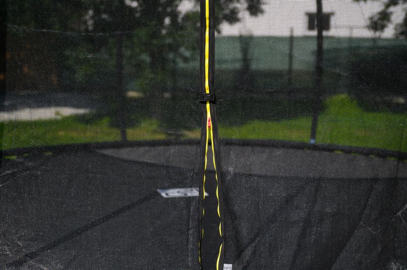 Trampolin SpaceJump 430 cm z zaščitno mrežo + stopnicami
