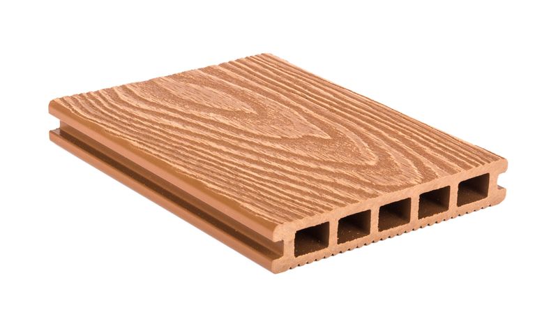 WPC terasna deska 2,5 x 14,8 x 300 cm, svetel les