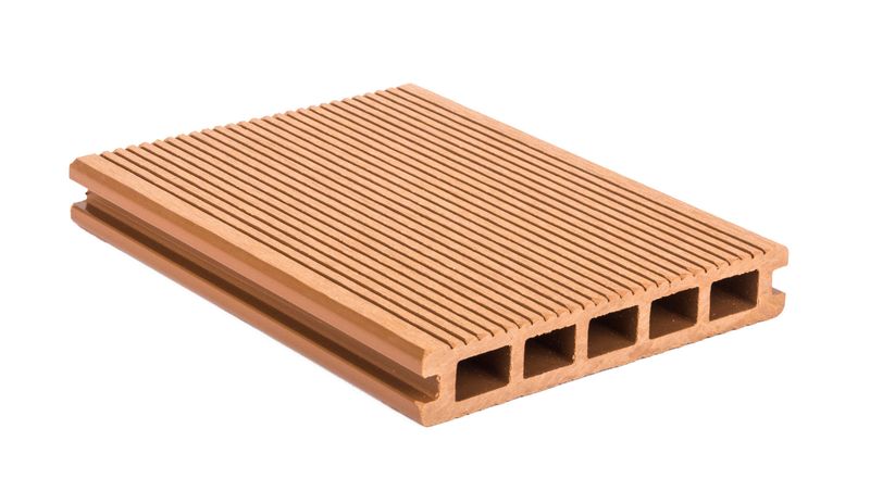 WPC terasna deska 2,5 x 14,8 x 300 cm, svetel les