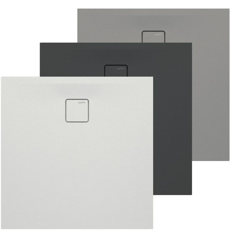 Aquaestil tuš kad Stone Deluxe 90×90, bela
