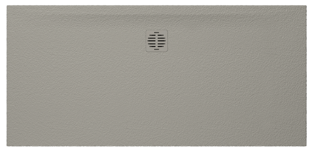 Aquaestil tuš kad Stone 170×100 (centralni odtok), cement