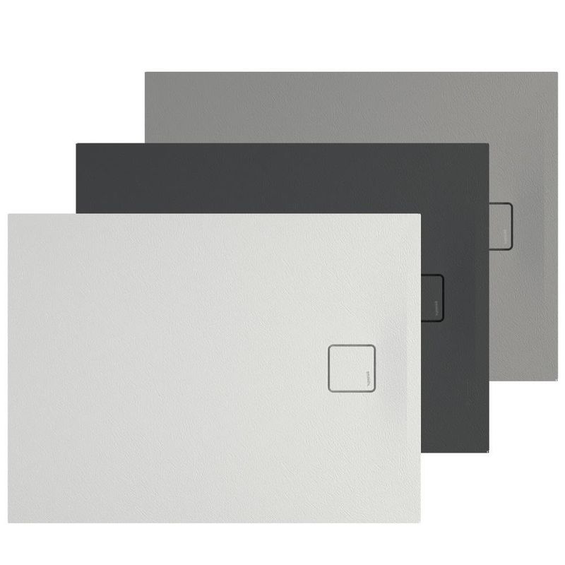 Aquaestil tuš kad Stone DeLuxe 120×80, cement