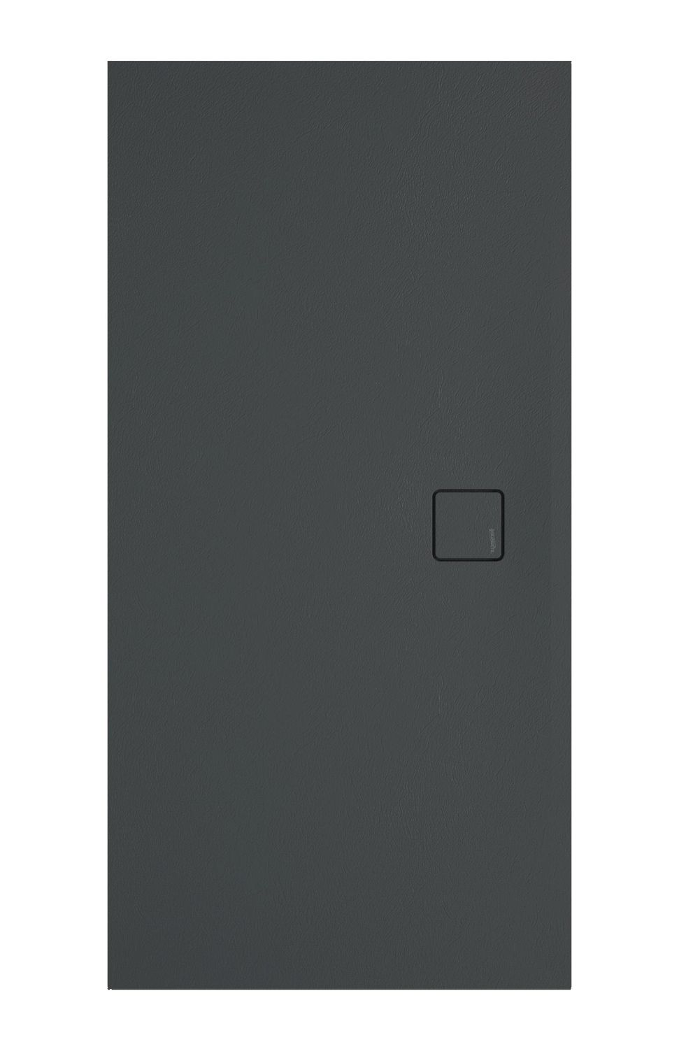 Aquaestil tuš kad Stone DeLuxe 180×90 (centralni odtok), črna