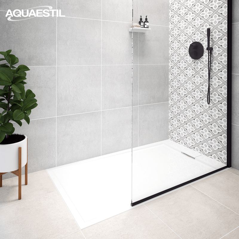 Aquaestil tuš kad Shiny 140×80, bela