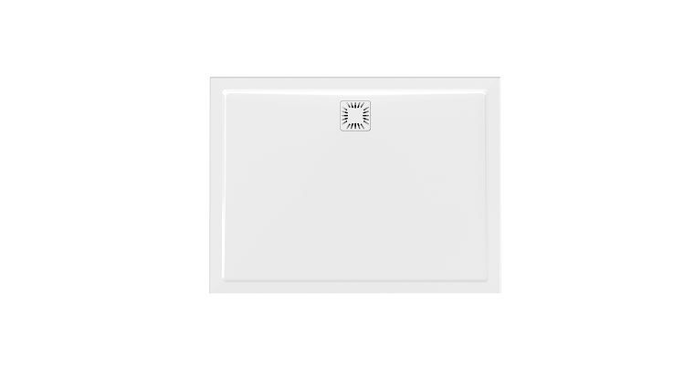 Aquaestil tuš kad Teso DeLuxe 120×90, bela