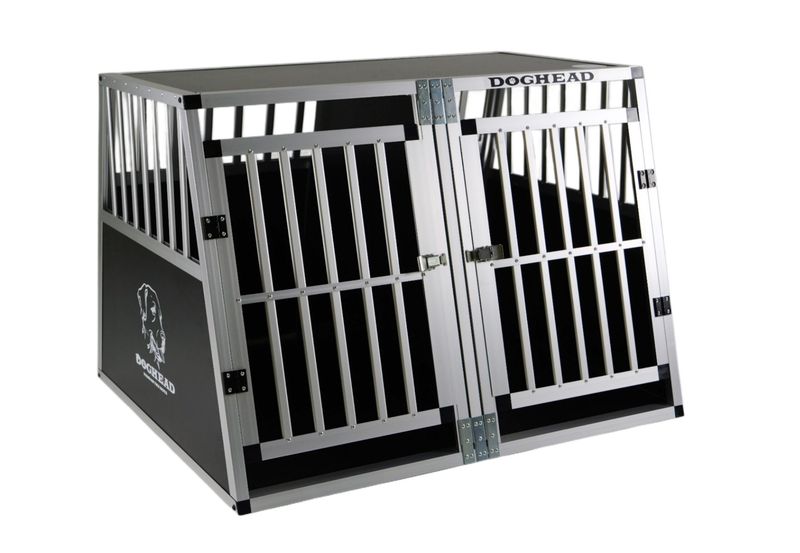 DVOJNI box - kletka za psa 97 x 85 x 69 cm