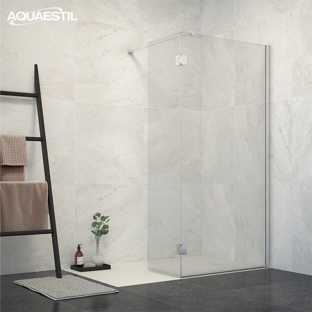 Aquaestil tuš paravan Zenith Vario 90 + 50, srebrna/prozorno