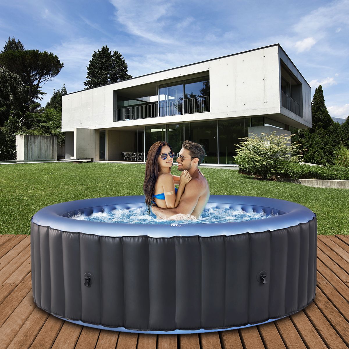 Whirlpool napihljiv bazen - jacuzzi - Comfort Bergen C-BE061