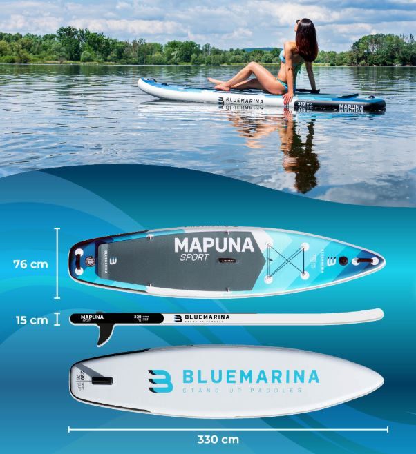 Bluemarina SUP Mapuna Sport - 330 x 76 x 15 cm
