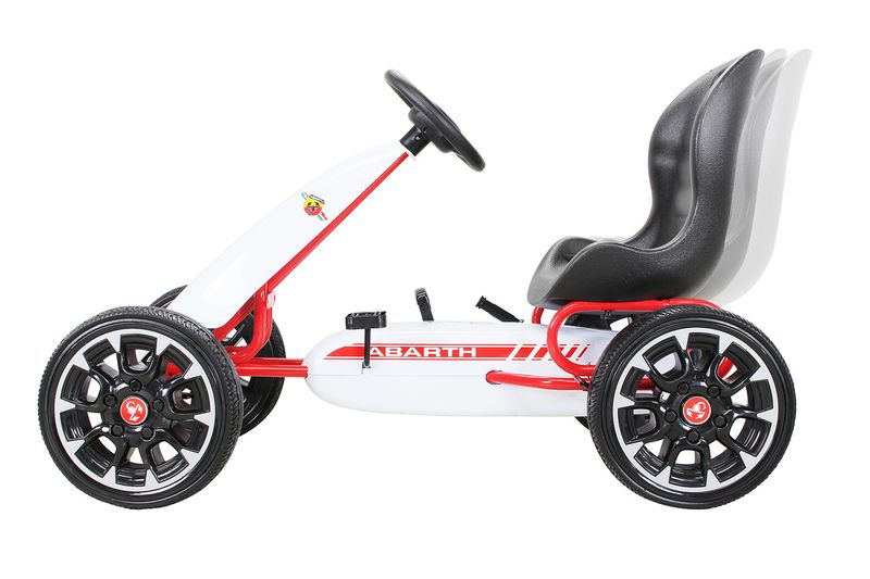 Otroški GOKART na pedala - v BELI ali ČRNI barvi