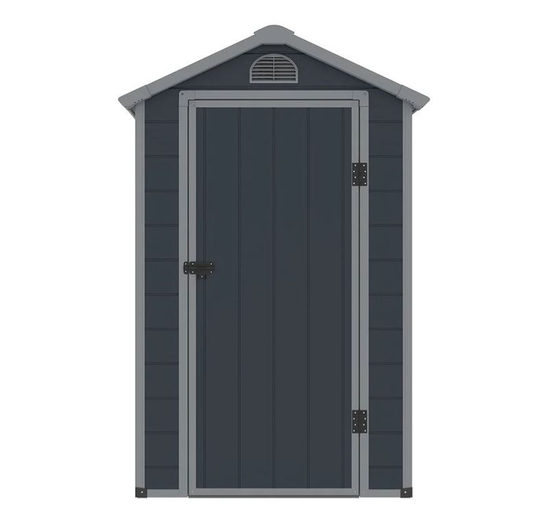 Plastična hiška-lopa-uta Universo L 2,57 m² - 1,34m x 1,92m - ANTRACIT