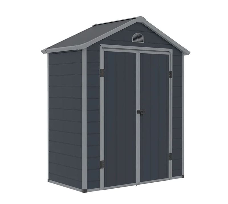 Plastična hiška-lopa-uta Universo M 1,98 m² - 1,90m x 1,04m - ANTRACIT