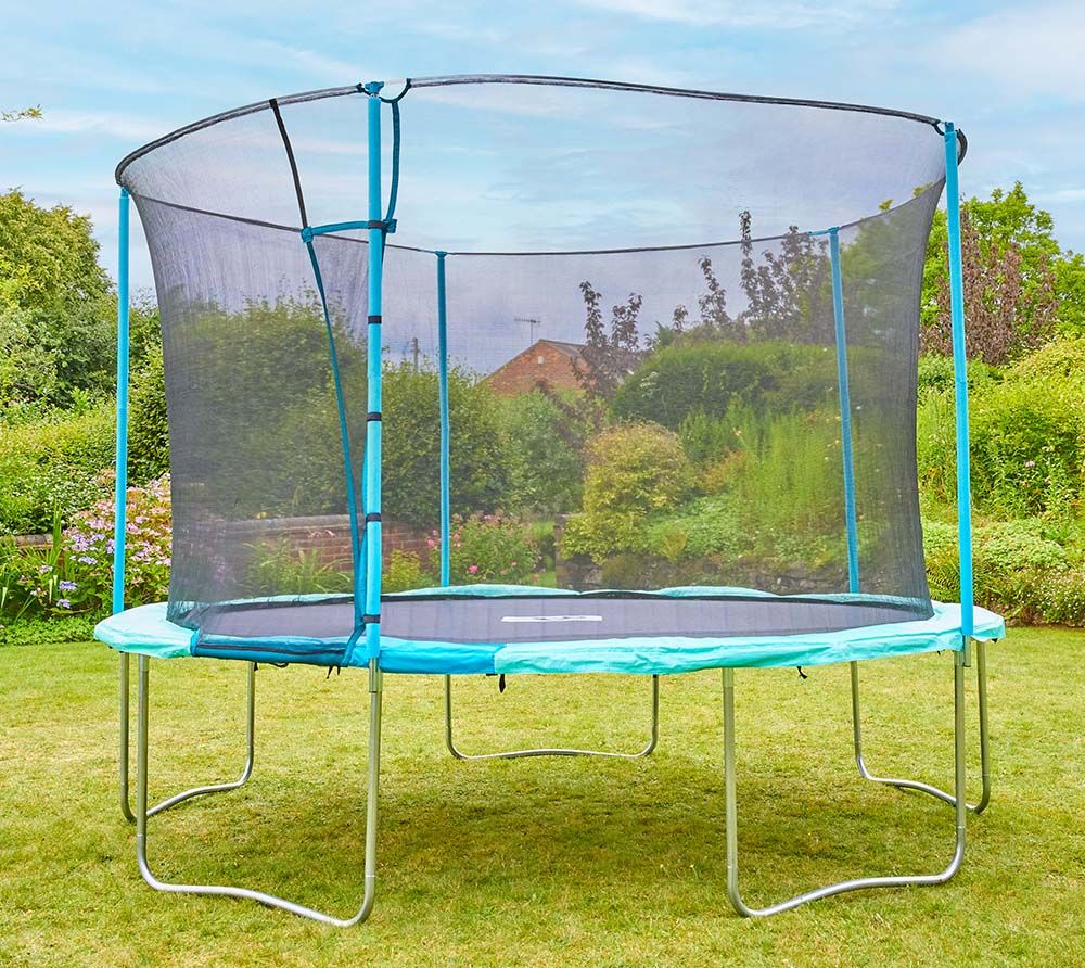 Trampolin z varnostno mrežo - Ø 366 cm