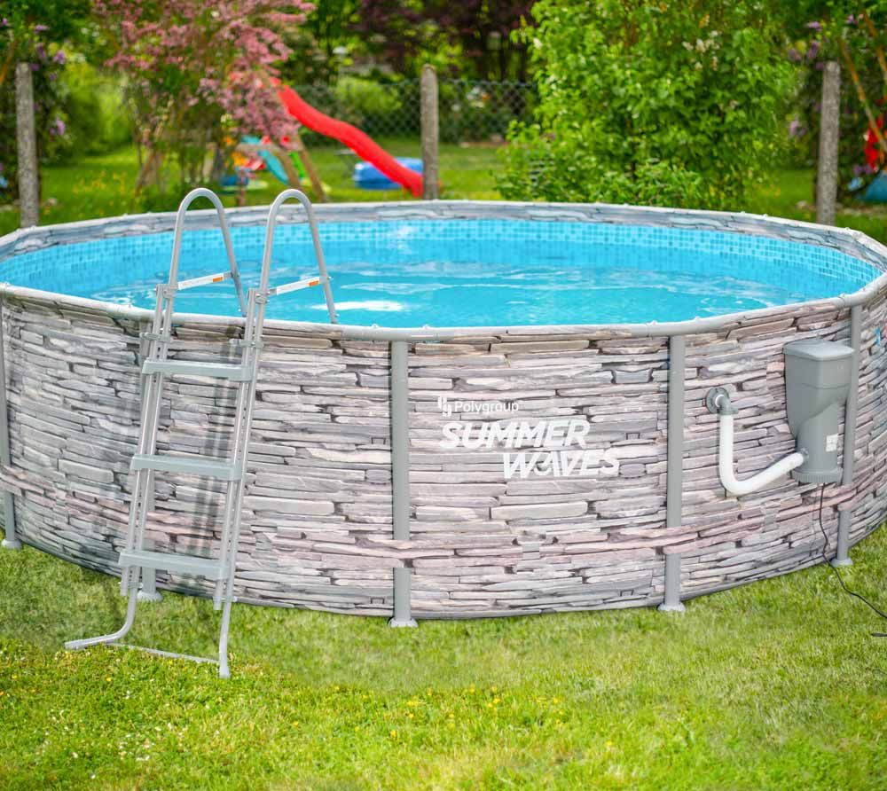 Bazen Summer Waves, Ø427 x 107 cm