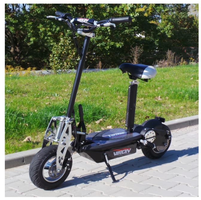 Električni skiro Viron 800W - ČRN