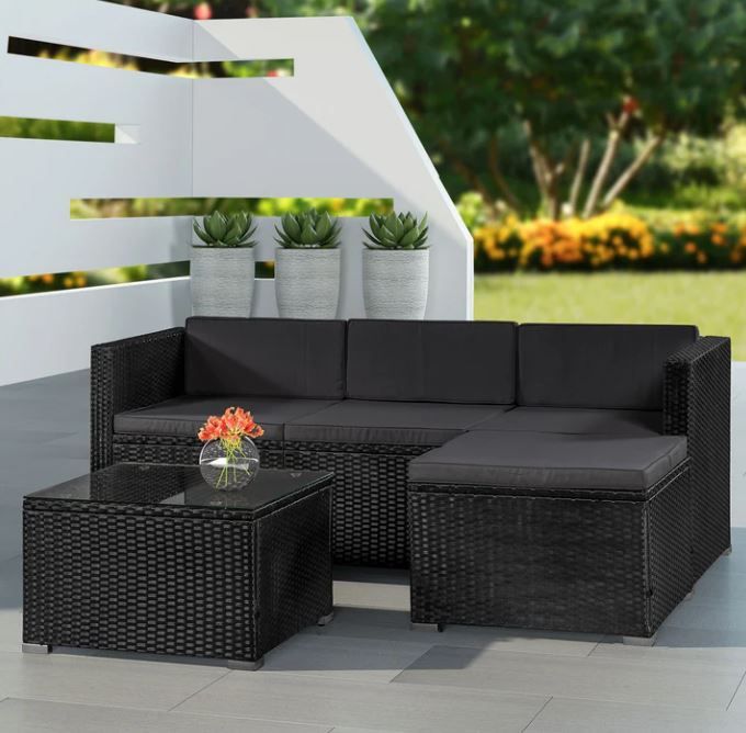 Ratan vrtna garnitura Punta Cana M