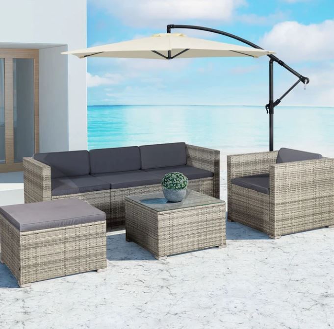 Ratan vrtna garnitura Punta Cana L