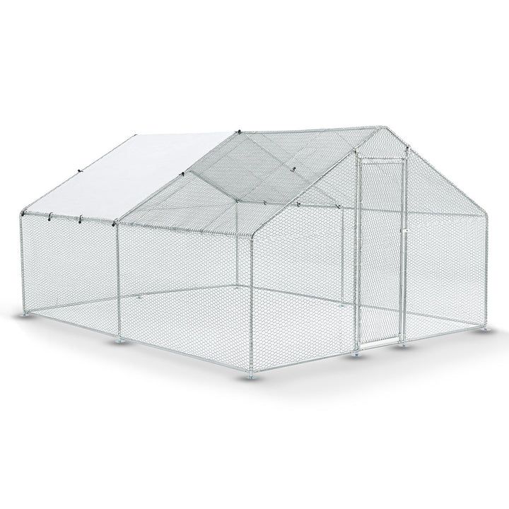 Zunanji boks 3 x 4 x 2 m za male živali - kokoši, goske, zajce...