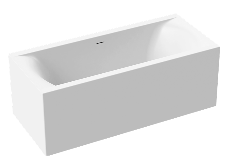 Aquaestil kopalna kad Colorado Free corner L/D 180×80, bela mat