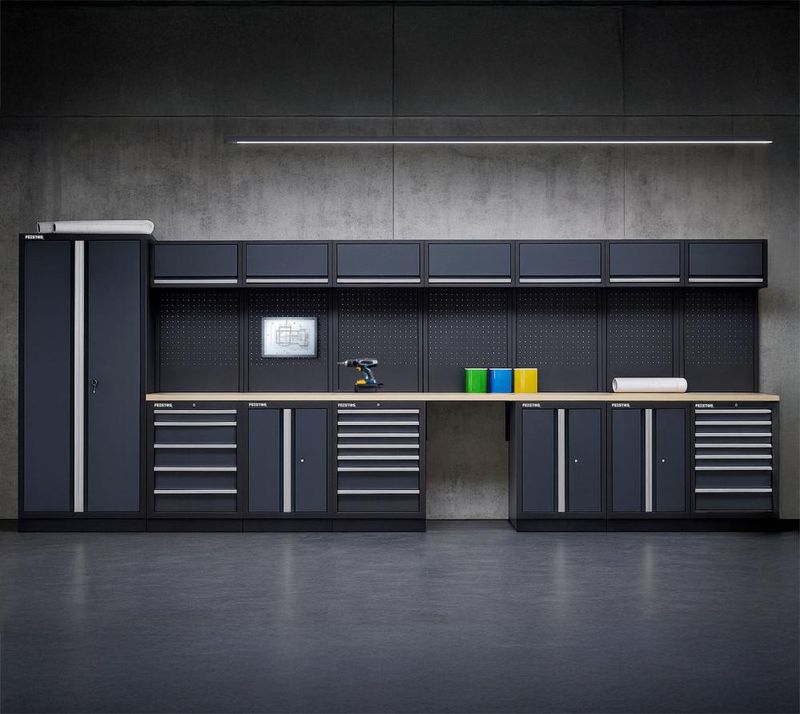 Omara za delavnico Apollo 19 - 568 x 46 cm