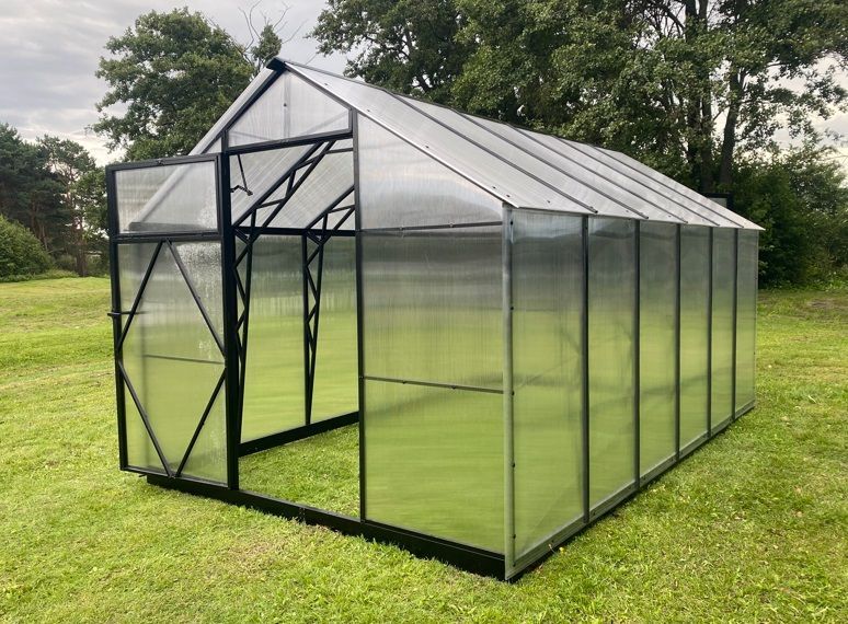 Rastlinjak | 6 mm polikarbonat | EcoSlider Roof EHL 2,5 m