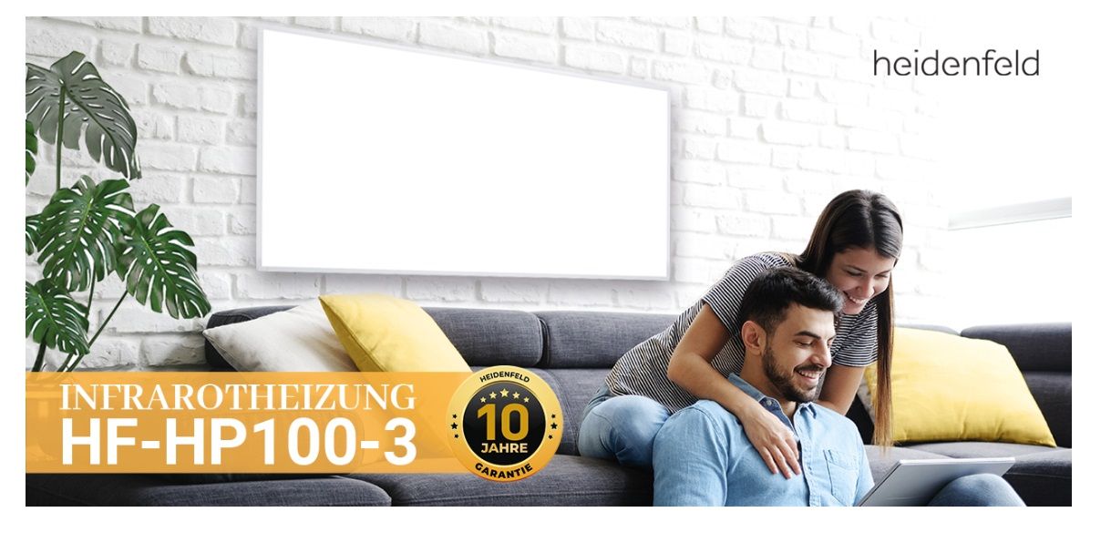 Heidenfeld infrardeči grelec HF-HP100-3