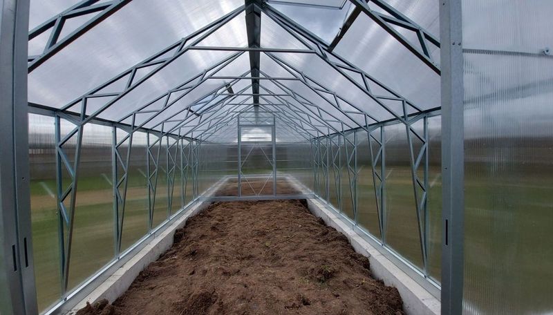Rastlinjak | 6/8/10 mm polikarbonat | EcoSlider Roof EH 2,5 m