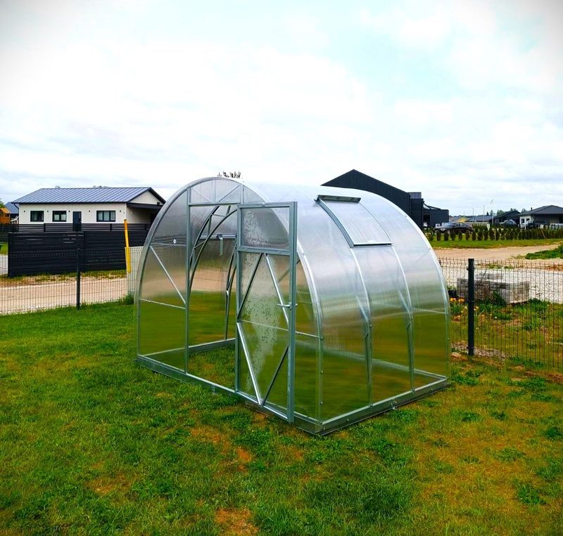 Rastlinjak EcoSlider | ES širine 3,0 m | Predhodno montirana serija