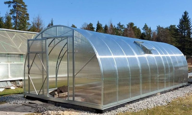 Rastlinjak EcoSlider | ES 4,0 m | Predhodno montirana serija