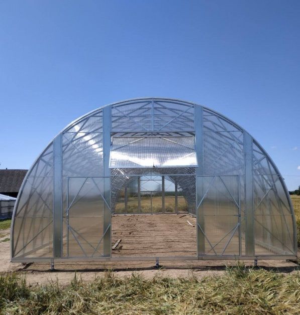 Rastlinjak EcoSlider | ES 6.0 m | Predhodno montirana serija